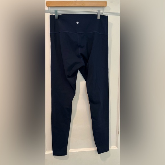 lululemon True Navy Wunder Under High Rise Tight 28 Full On Luxtreme Size 10 - Picture 6 of 12